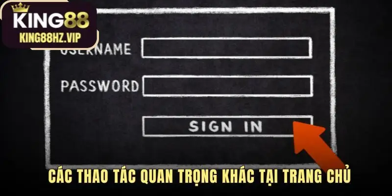 Sau đăng nhập king88 là thao tác nạp rút và hỗ trợ 24/7