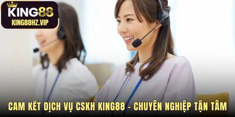 Cam kết chăm sóc khách hàng chuyên nghiệp tận tâm 24/7