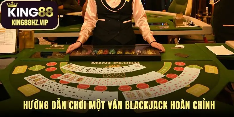 Diễn biến một ván bài chuẩn qua 4 bước cược và chia bài