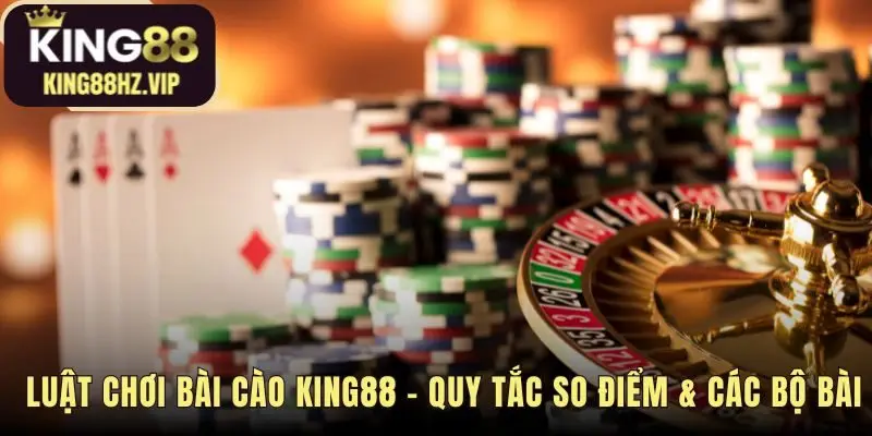 Luật chơi bài cào phân định thắng thua qua điểm số và bộ bài