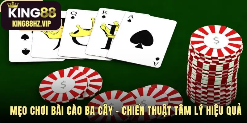 Mẹo chơi bài cào nhấn mạnh chiến thuật tâm lý vững vàng