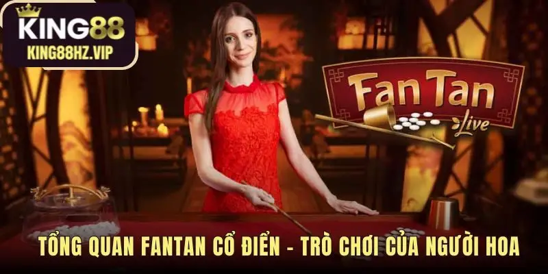 Fantan cổ điển có cơ chế cược vào số dư cuối cùng từ 1 đến 4